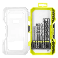 Coffret de 7 forets multi-matériaux RYOBI® RX + 6 embouts de vissage - RARXMM7 RYOBI