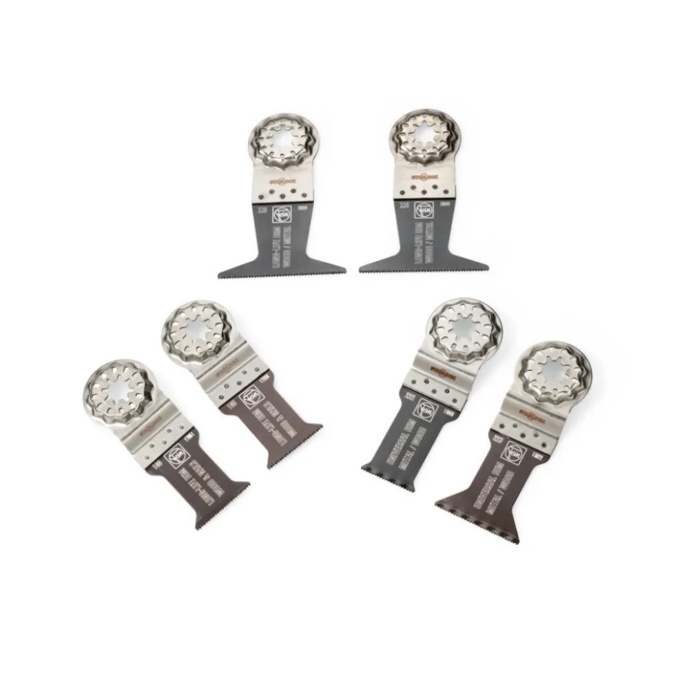 Coffret de 6 lames Best of E-Cut Starlock FEIN