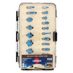 Coffret de 20 mèches carbure LEMAN
