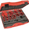 Coffret de 15 scies trépans avec 2 mandrins et accessoires - 705-C-15 SAM OUTILLAGE