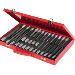 Coffret 1/2'' douilles de tournevis Torx® - mâle - 32 pièces SAM OUTILLAGE