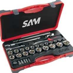 Coffret 1/2" douilles et accessoires - 32 pièces SAM OUTILLAGE