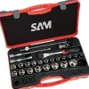 Coffret 1/2" douilles et accessoires - 25 pièces SAM OUTILLAGE