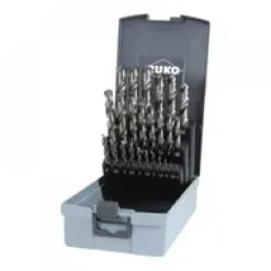 Coffret 25 forets HSS taillé meulé - Ø 1 à 13 mm - 214215RO RUKO