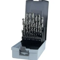 Coffret 25 forets HSS taillé meulé - Ø 1 à 13 mm - 214215RO RUKO