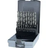 Coffret 19 forets HSS taillé meulé - Ø 1 à 10 mm - 214214RO RUKO