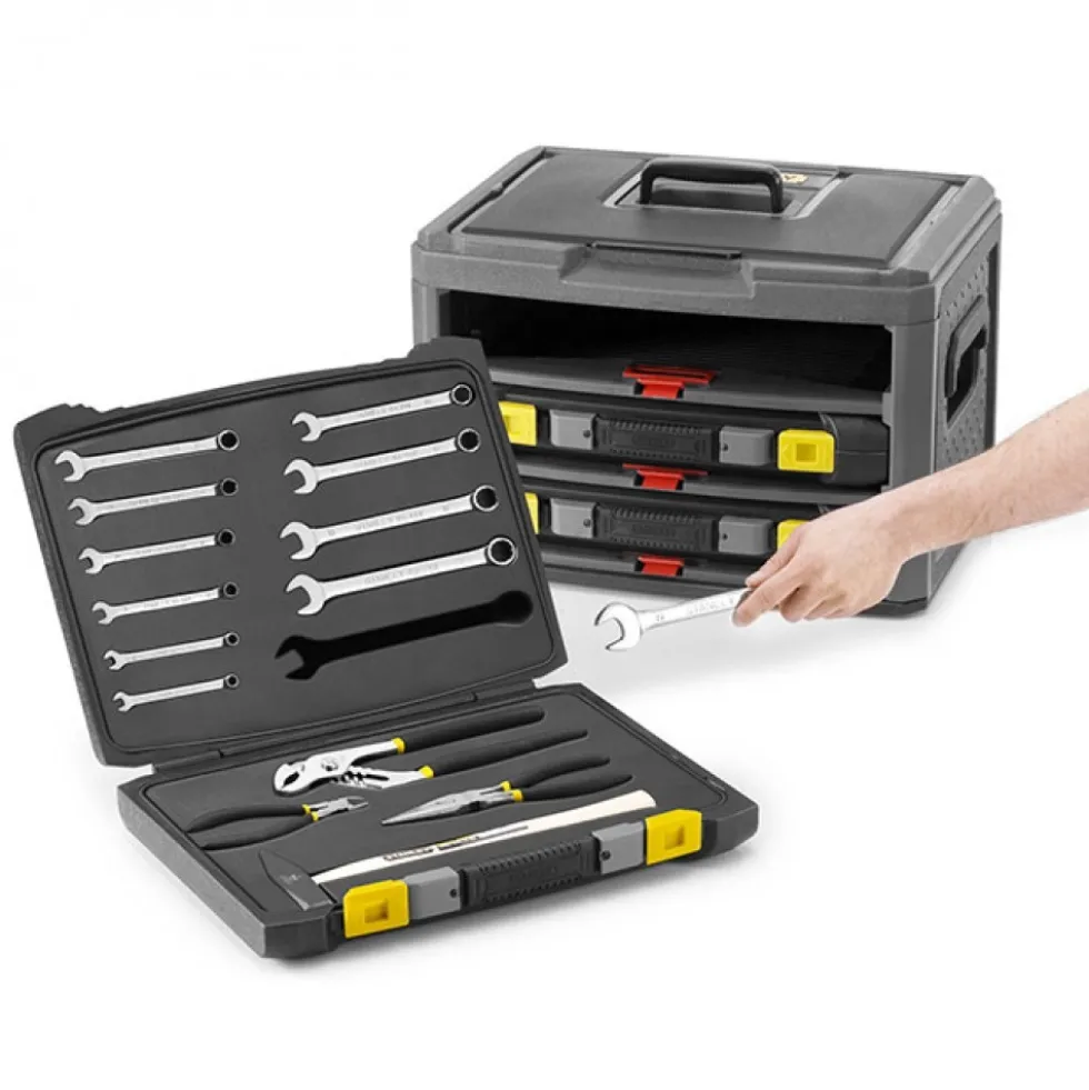 Coffret mobile équipé de 70 outils STANLEY