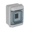 Coffret modulaire étanche - 4 à 12 modules - gris - IP65 DEBFLEX