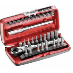 Coffret 31 outils cliquet et embouts - R.180J31PB FACOM