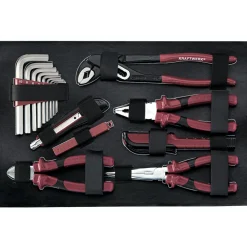 Coffret outils professionnels en aluminium - 123 pièces KRAFTWERK