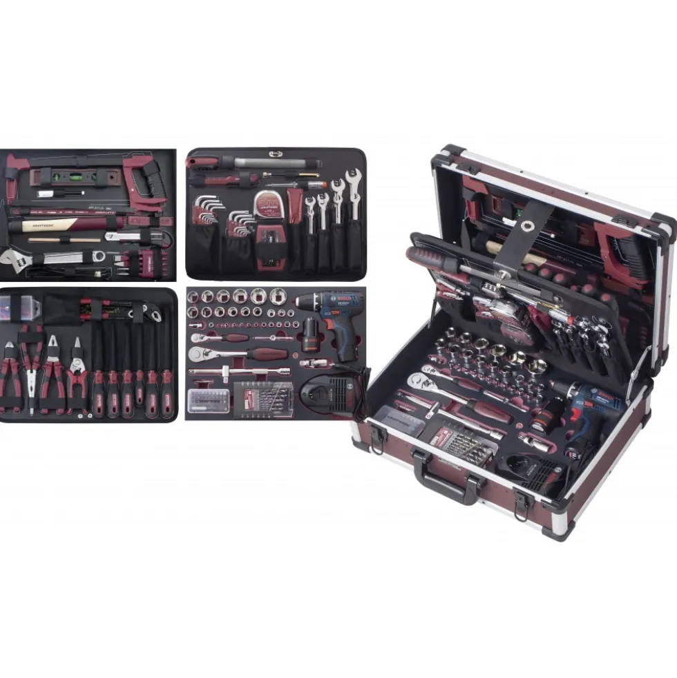 Coffret outils professionnels perceuse sans fil BOSCH 10.8V - 3949 KRAFTWERK