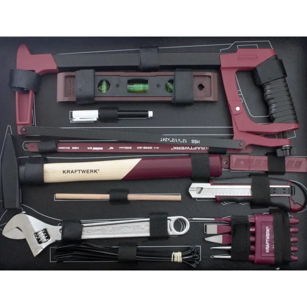 Coffret outils professionnels perceuse sans fil BOSCH 10.8V - 3949 KRAFTWERK