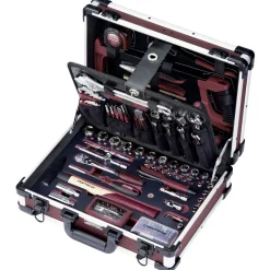 Coffret outils professionnels en aluminium - 151 pièces KRAFTWERK