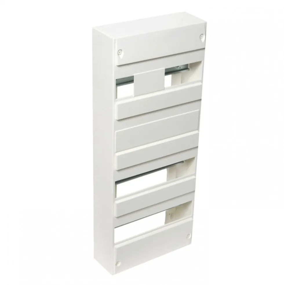 Coffret vide tableau électrique 4 rangées / 52 modules - blanc DEBFLEX