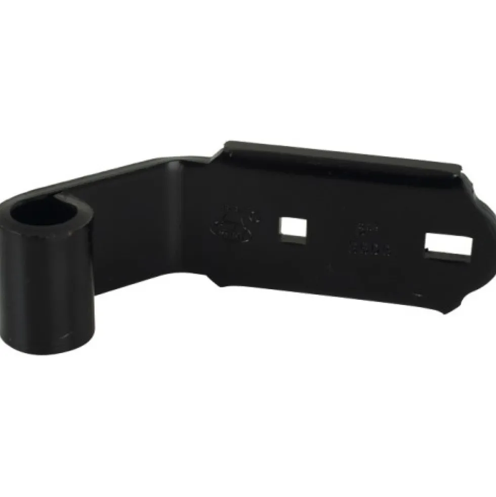 Col de penture en acier finition noir pour volet double - Largeur 35 mm TORBEL
