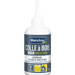 Colle à bois rapide pour assemblage de bois intérieurs BLANCHON