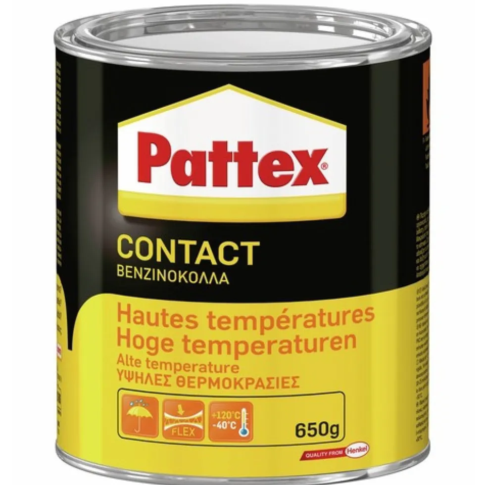 Colle contact néoprène - spéciale haute température PATTEX