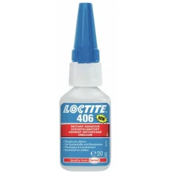 Colle instantanée cyanoacrylate - multi-usages - Loctite 406 LOCTITE