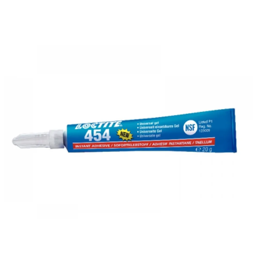 Colle instantanée multi-usages gel - Loctite 454 LOCTITE