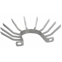 Collier anti-escalade - pour tubes de descente d’eau pluviale - galva WALRAVEN