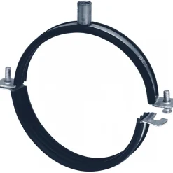 Collier de fixation en acier galvanisé pour conduits rigides AXELAIR