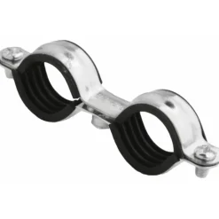 Collier isophonique double - acier zingué - qualité premium - CDI Plus SCELL IT
