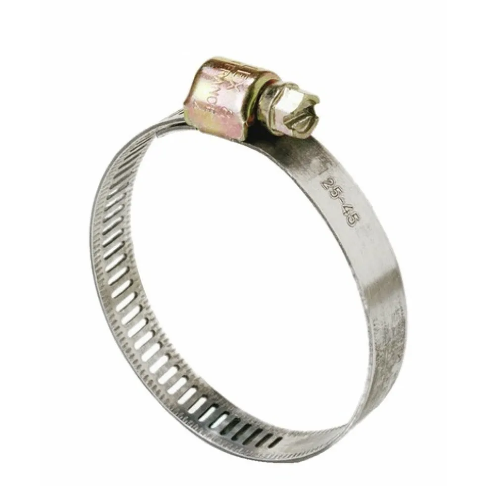 Colliers acier W1 - bande ajourée largeur 5 mm SERFLEX