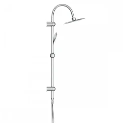 Colonne de douche avec pommeau rond - Jamaica Fresh chromé SCHÜTTE