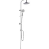 Colonne de douche chromée - hauteur réglable - Altair Round DISFLEX