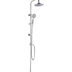 Colonne de douche chromée - hauteur réglable - Altair Round DISFLEX