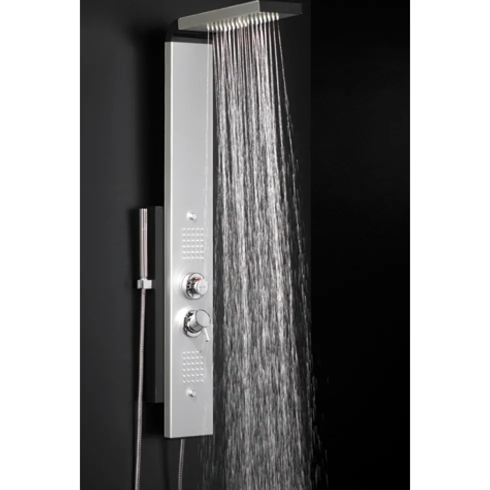 Colonne de douche thermostatique hydromassante Dune VALENTIN
