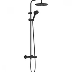 Colonne de douche thermostatique noire mate - Showerpipe Vernis Blend 240 HANSGROHE
