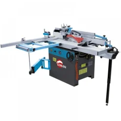 Combiné machine à bois 5 fonctions 310 mm COM310T triphasé LEMAN