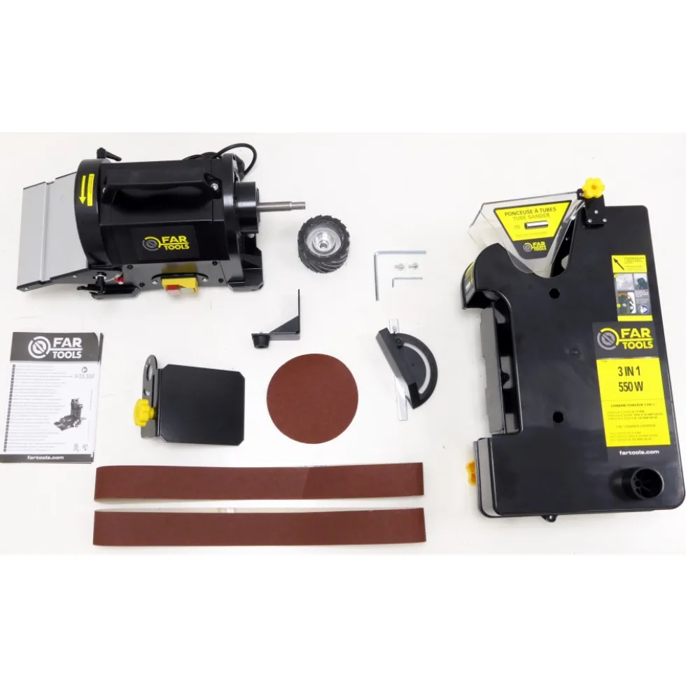 Combiné ponceur 3 en 1 - 550W - diamètre 150 mm - SLTS 550 FARTOOLS