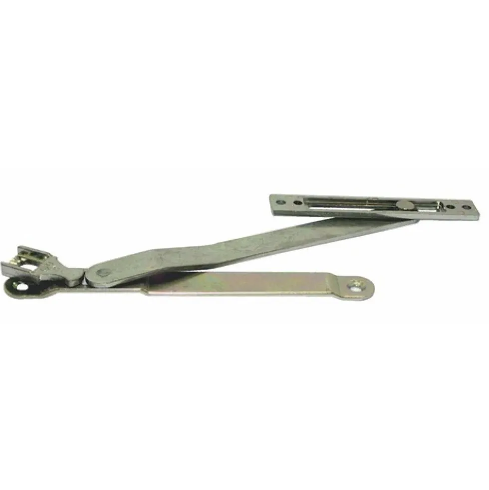 Compas de 150 mm avec verrouillage pour châssis PVC FERCO