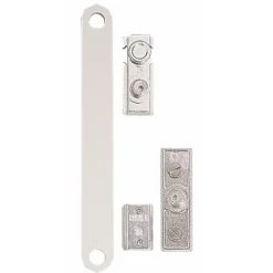 Compas pour châssis aluminium - mécanisme à soufflet - longueur 150 mm FERCO