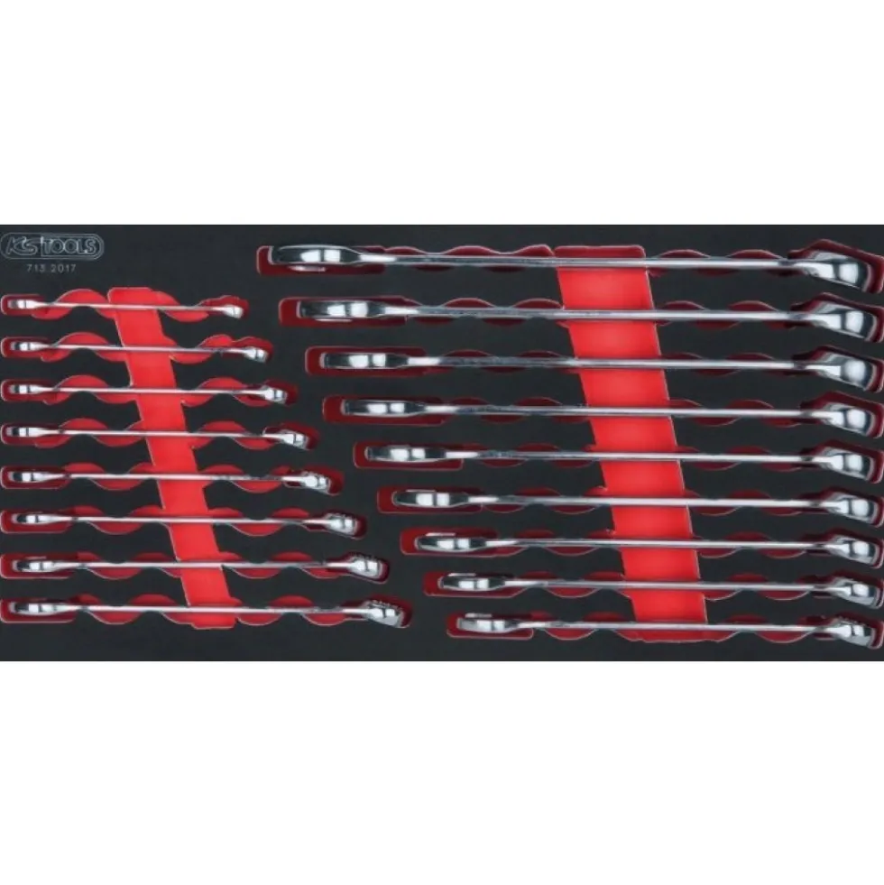 Composition d'outils 3 tiroirs pour servante - 158 pièces KS TOOLS