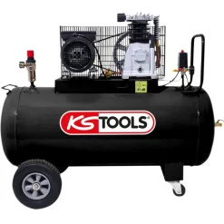 Compresseur à air - cuve 100L - 10 bar - 3 CV - 220V Mono KS TOOLS