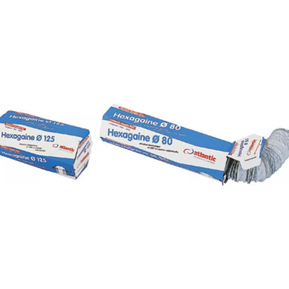 Conduit souple PVC pour VMC - longueur 18 m ATLANTIC