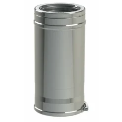 Conduit évacuation fumée - double paroi - réglable en hauteur - Duoten TEN