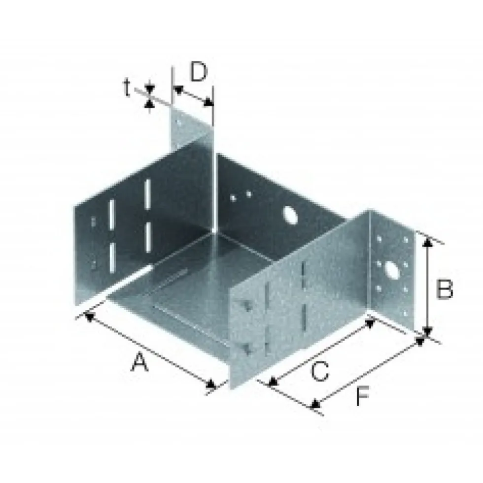 Connecteur ajustable en angle - ACI140/80 - reconditionné SIMPSON Strong-Tie