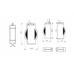 Consignation de vanne ajustable - ø 25 mm - 165 mm FTH THIRARD