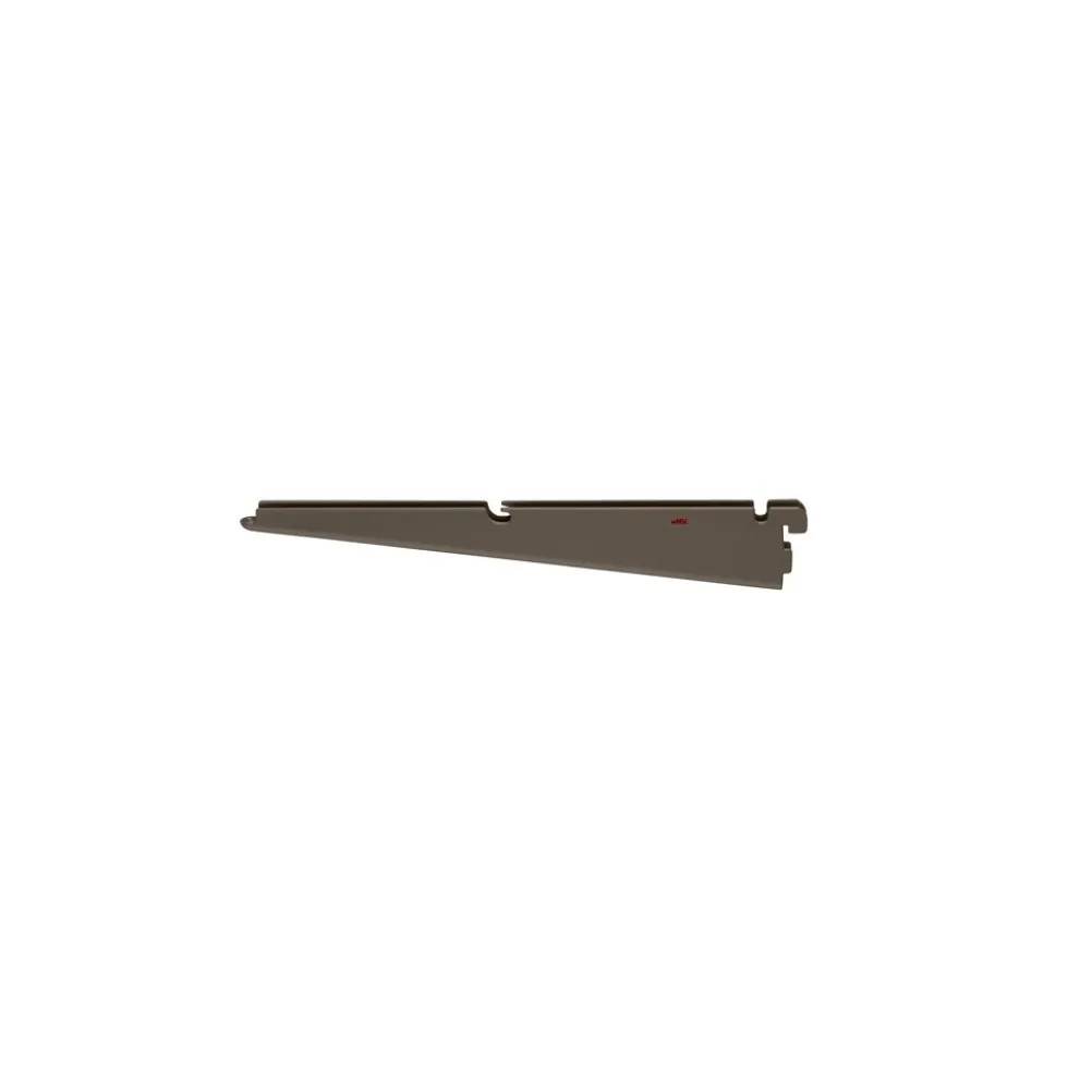 Console pour étagère fil - système de crémaillère suspendue - graphite ELFA