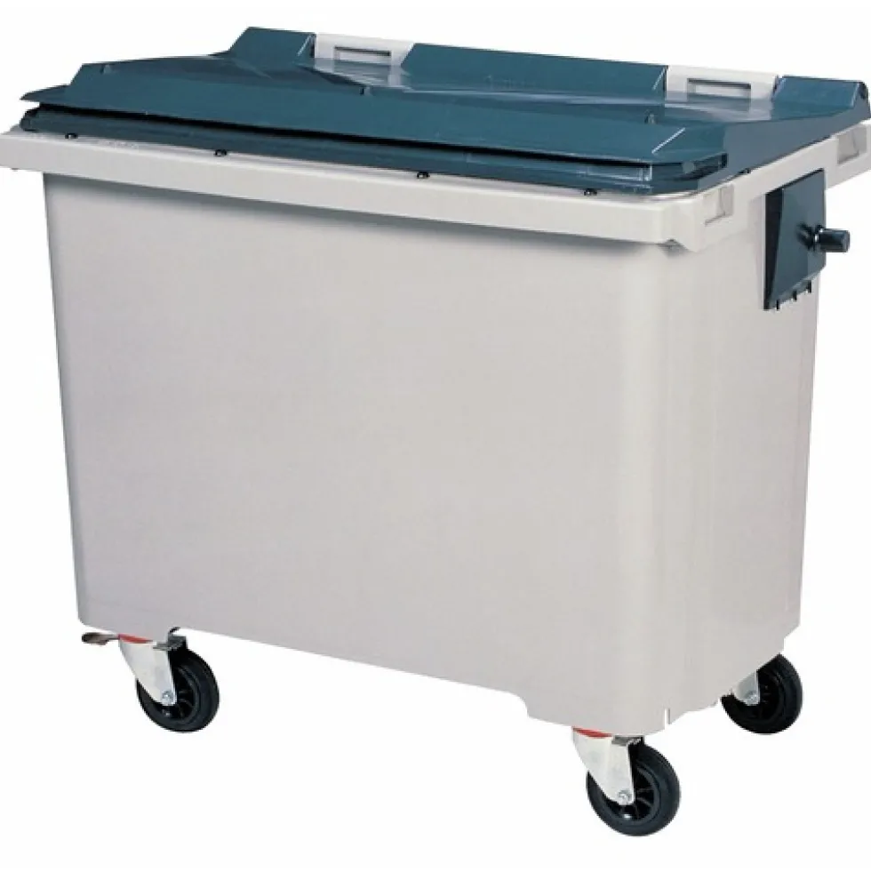 Conteneur - 4 roues - capacité 770 litres - latéral ROSSIGNOL