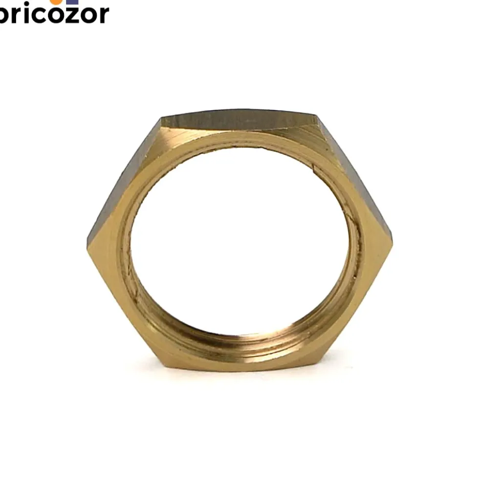 Contre écrou laiton BRICOZOR