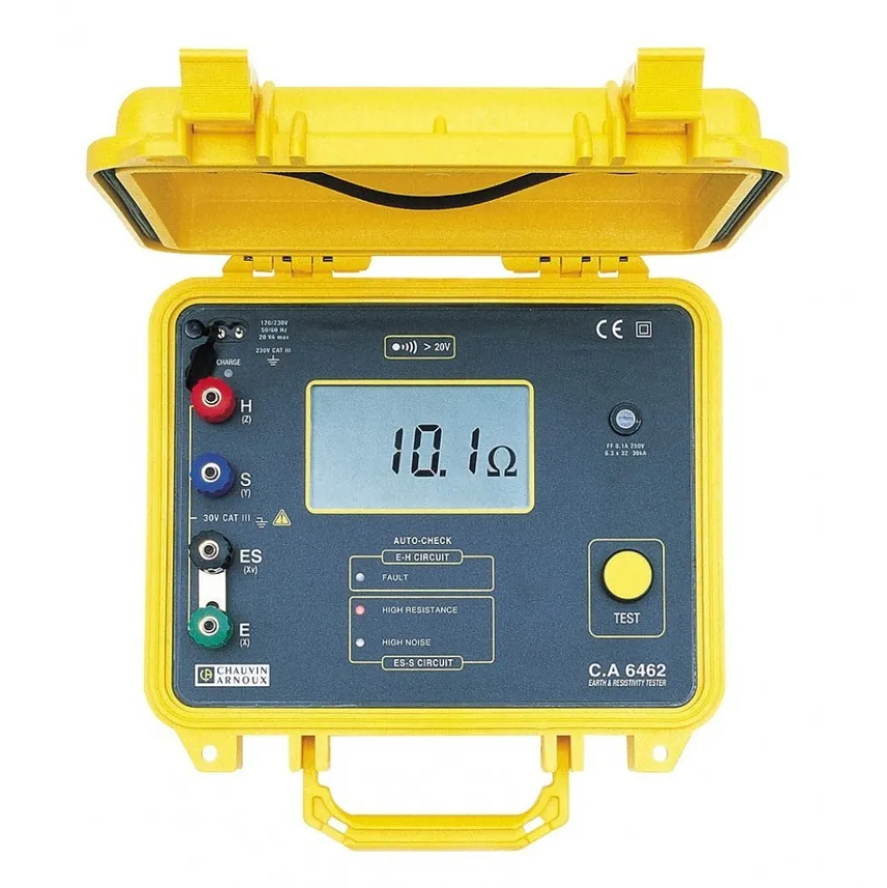 Contrôleur de terre et de résistivité CA 6462GB - P01126502C CHAUVIN ARNOUX