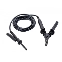 Cordon de mesure 15 kV 3m avec pince crocodile noir GUARD - P01295523 CHAUVIN ARNOUX