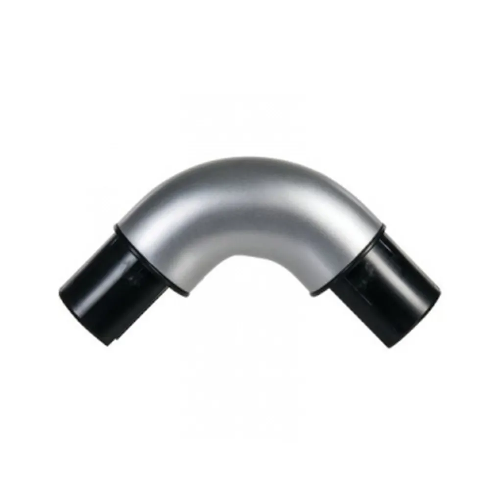 Coude aluminium 401 A - pour rampe d'escalier aluminium 540 S RIVINOX