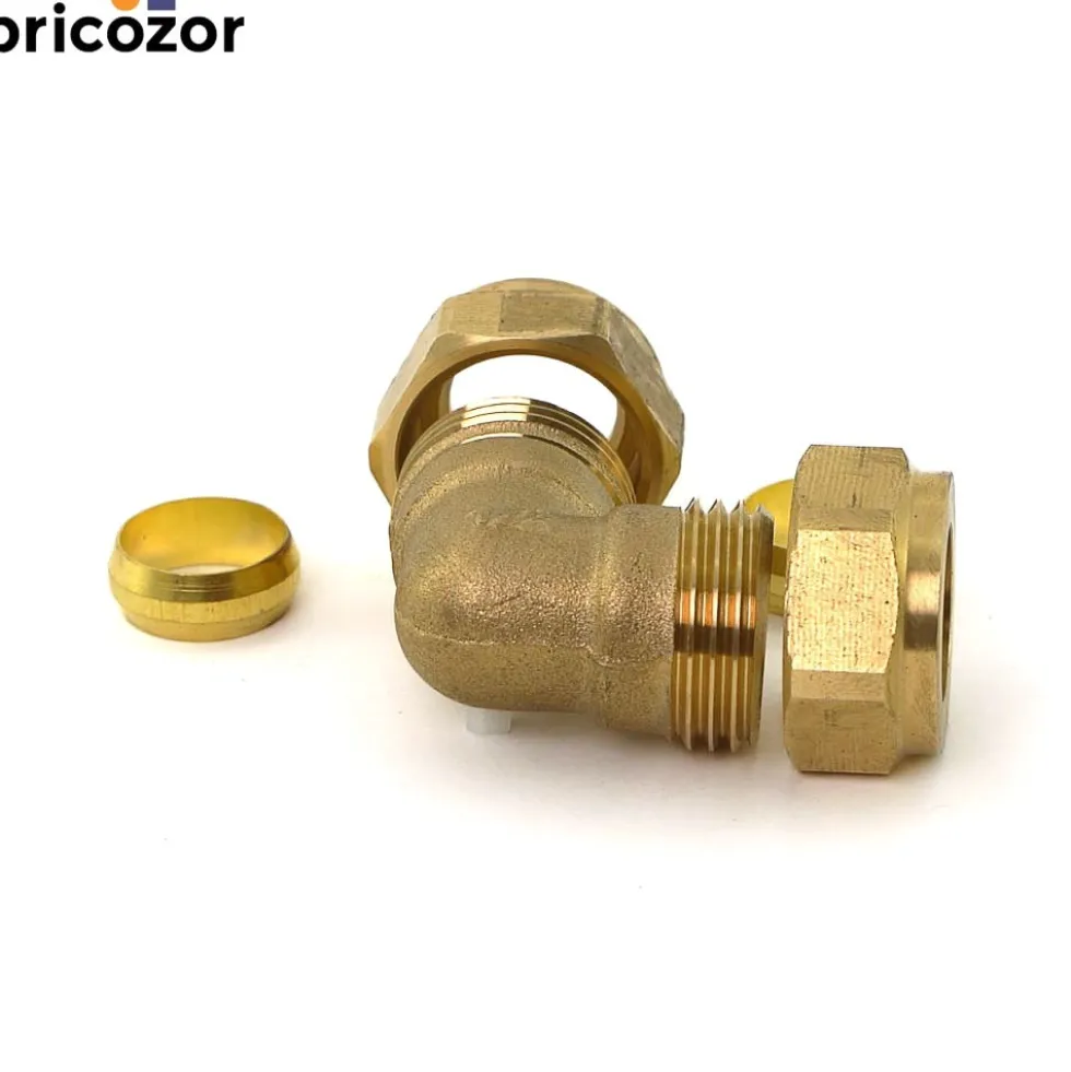 Coude bague laiton BRICOZOR