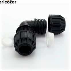 Coude à compression égal 90° en polypropylène PP pour tube PE CODITAL